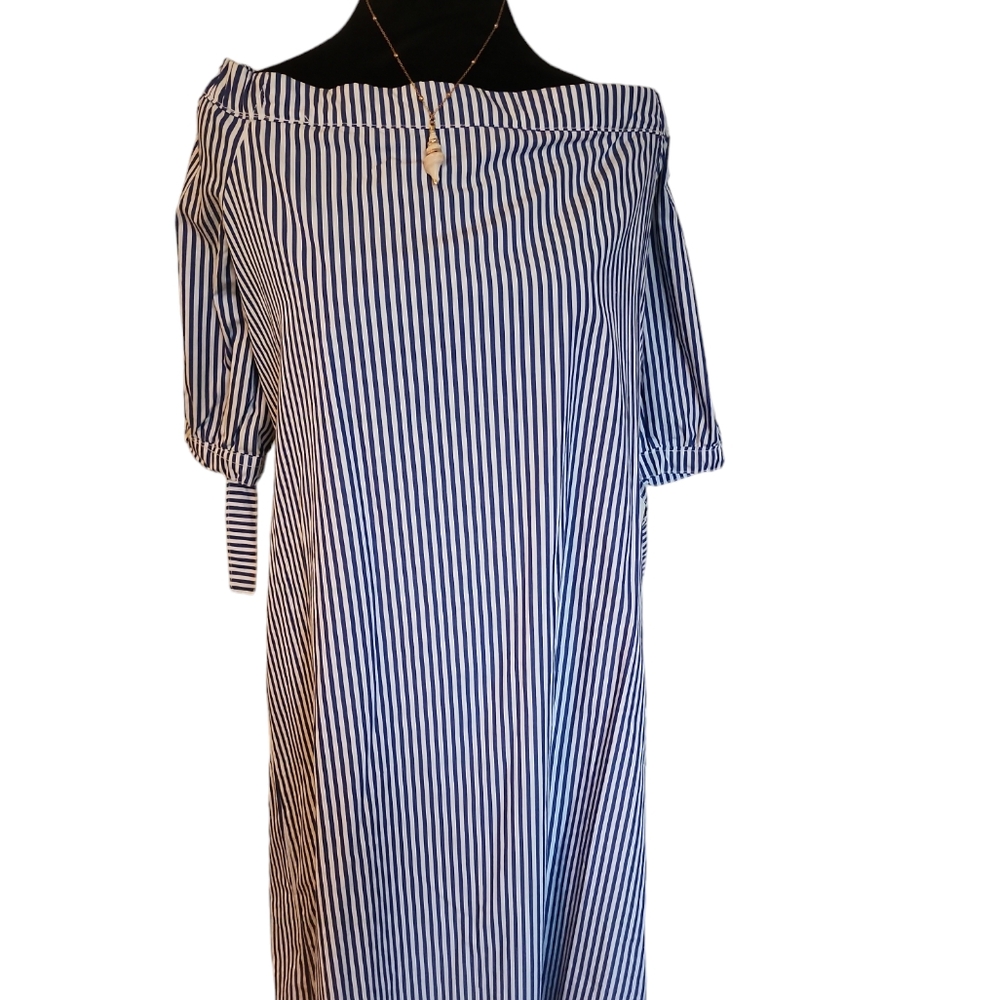 APT. 9 STRIPED DRESS - Picture 2 of 6